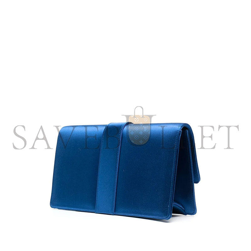 MANOLO BLAHNIK CAPRI CLUTCH BAG (25*13*6cm)